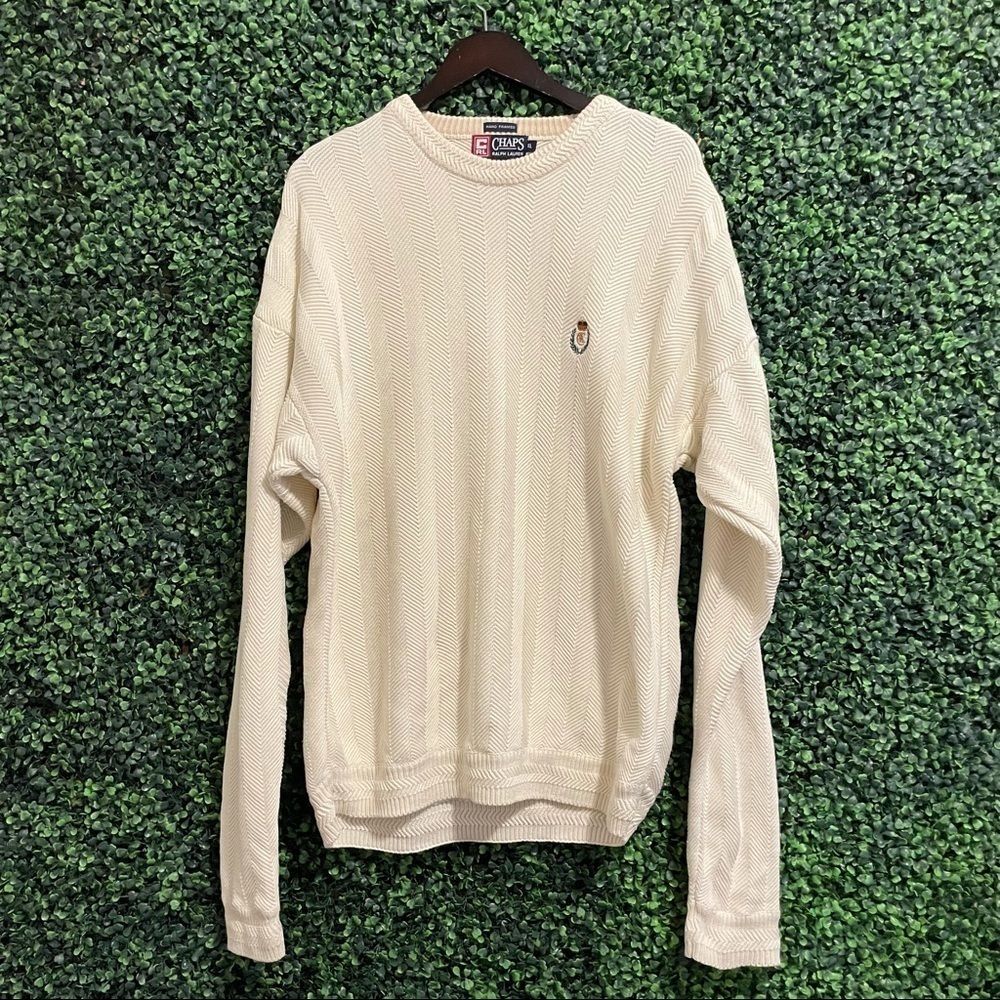 VTG Chaps Ralph Lauren hand frame cotton XL